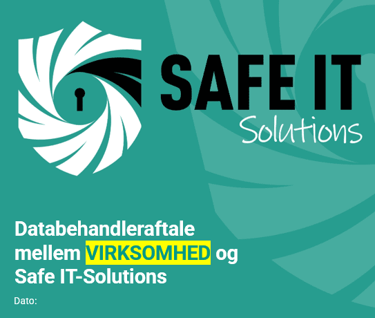 Databehandleraftale mellem virksomhed og Safe IT-Solutions